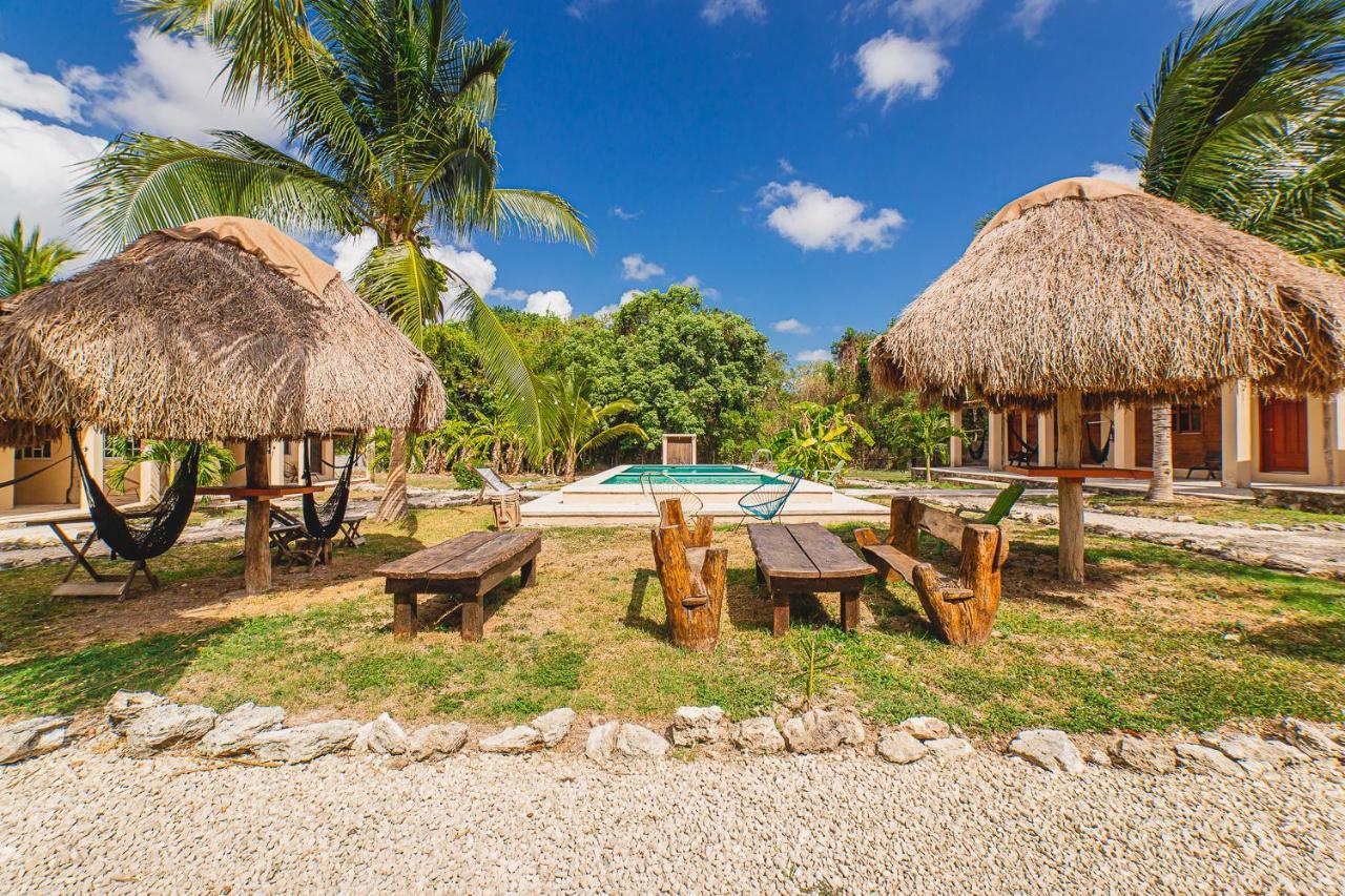 Posada Palmar Bacalar Eksteriør bilde